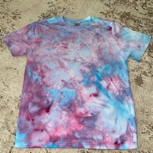 Cotton candy tie dye t-shirt